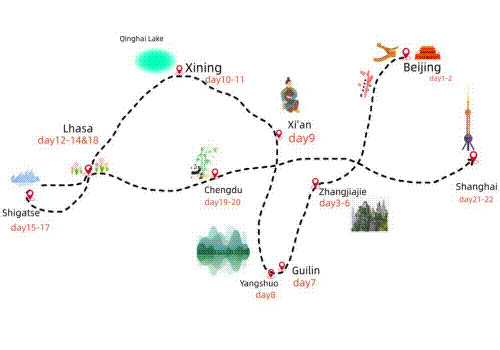 23 Days Grand Adventure Tour